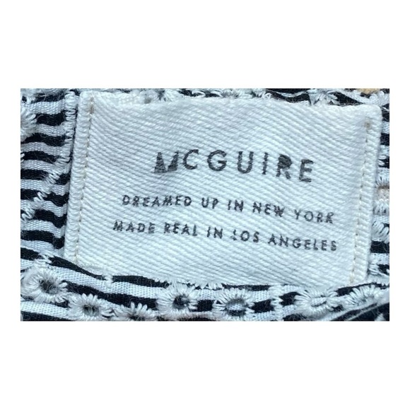 McGuire Denim Cotton Button Front Blouse - Picture 3 of 3